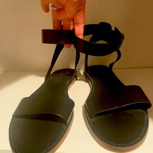 Madewell black sandals
